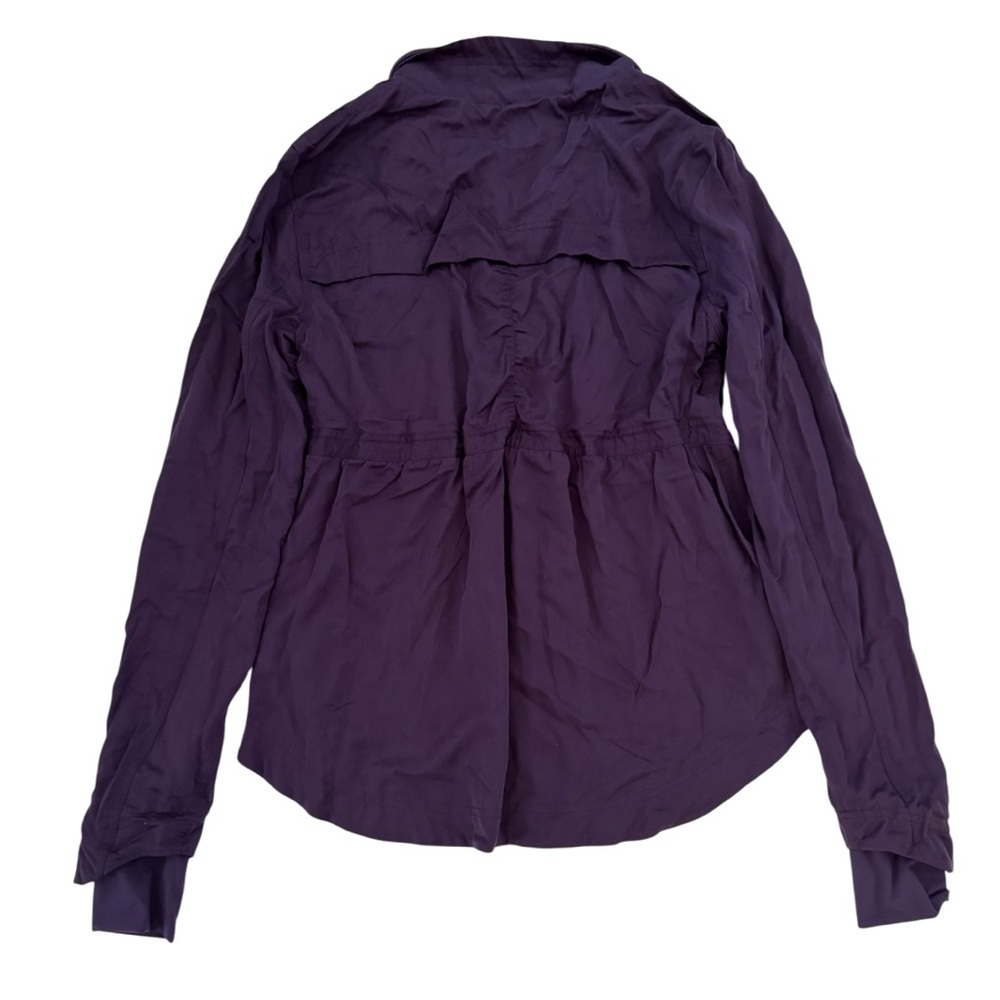 Lululemon Inner Peace Reversible Full Zip Workout Jacket, Concord Grape, S/M - Picture 12 of 15